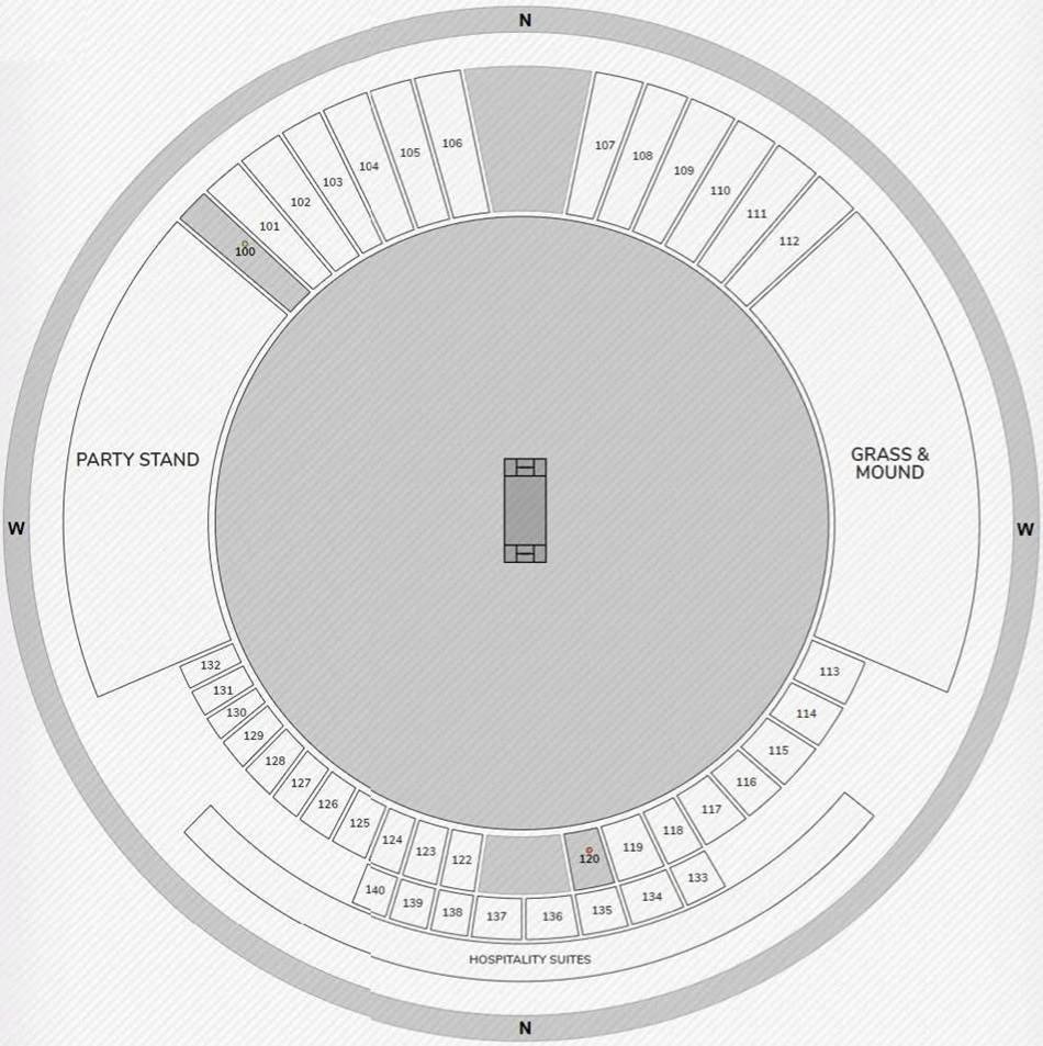 Brian Lara Cricket Stadium Seating Plan