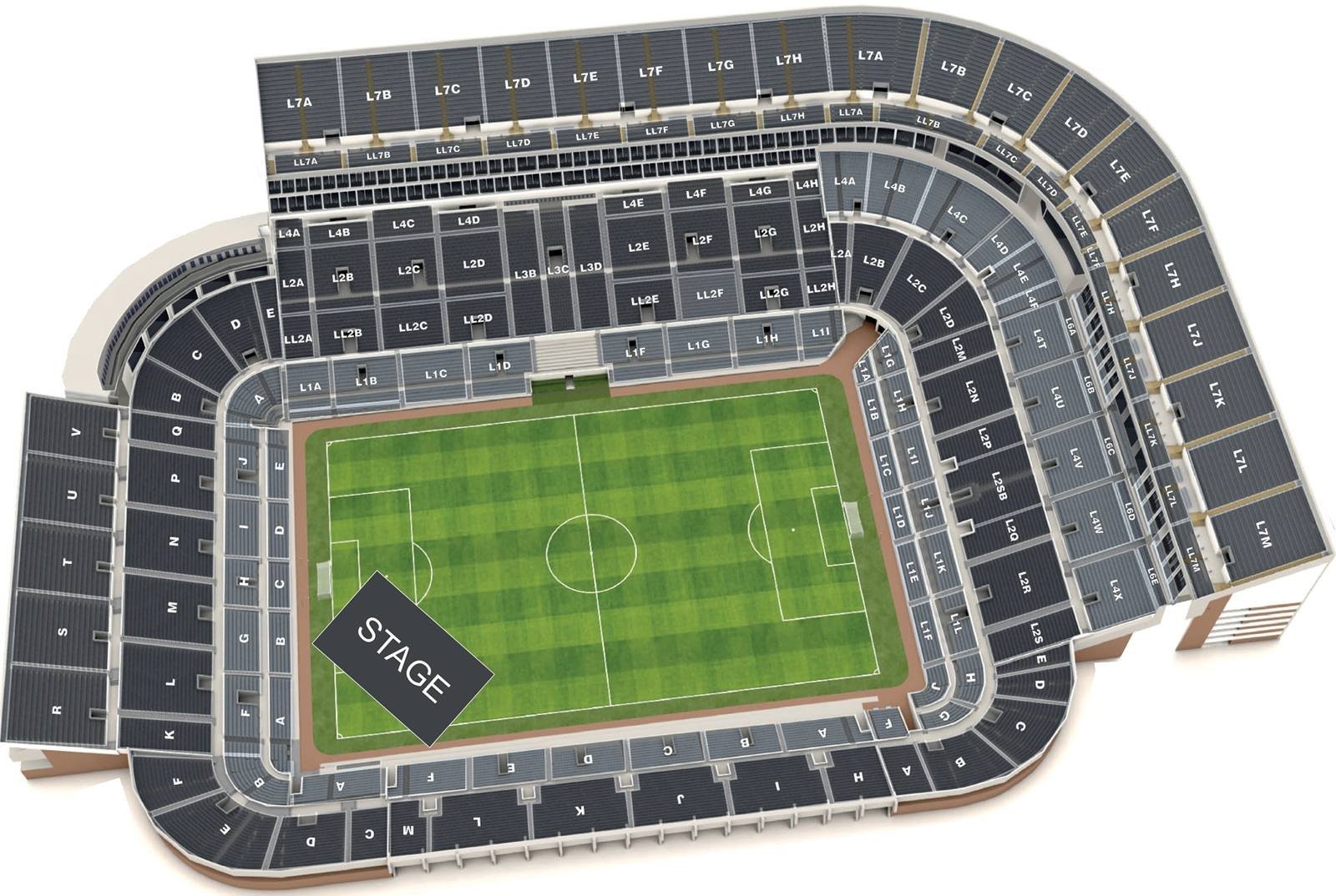 St James Park Seating Plan With Seat Numbers And Rows