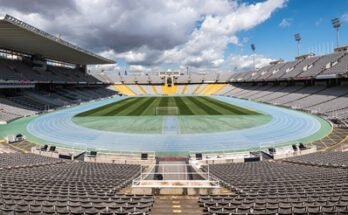 Estadi Olímpic Lluís Companys Barcelona, Catalonia, Spain