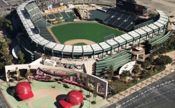 Angel Stadium, Anaheim, California, US