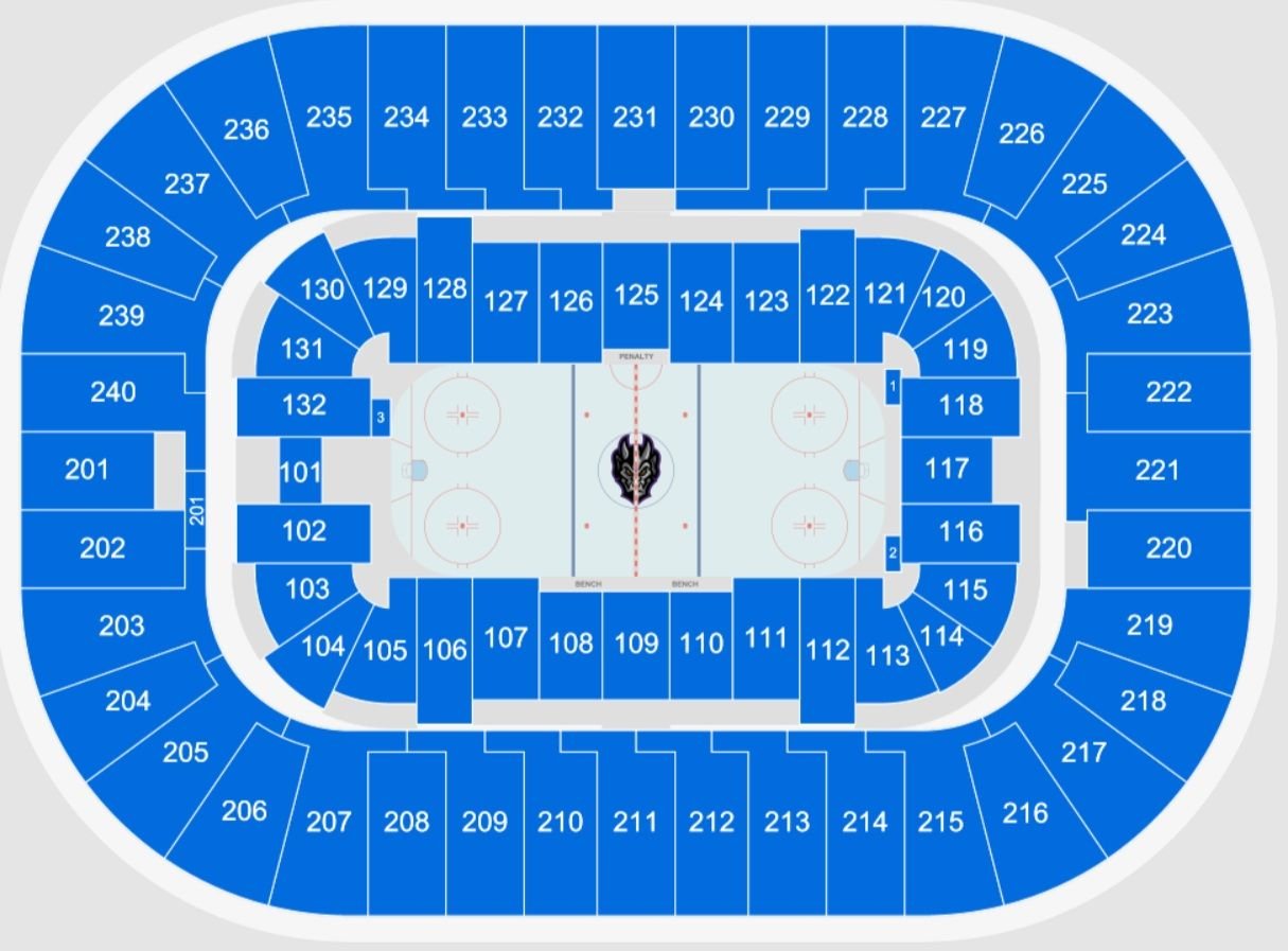 First Horizon Coliseum Greensboro Gargoyles Seating Chart