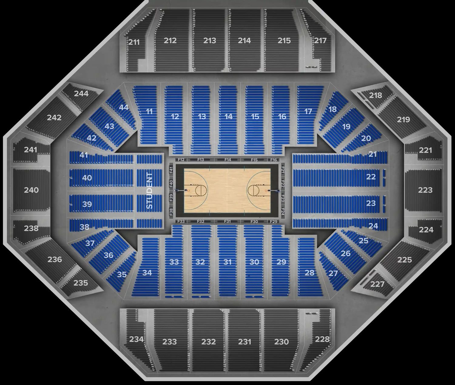 Rupp Arena Seating Chart